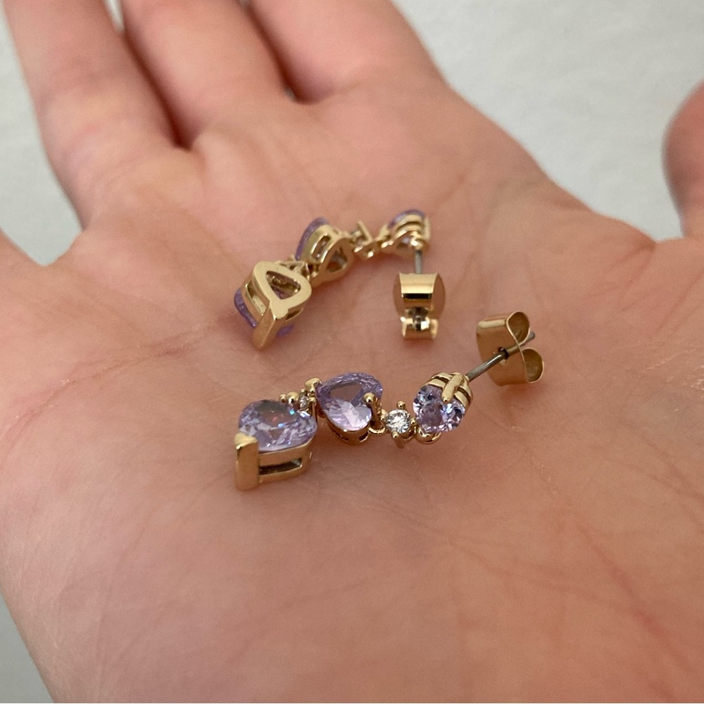 New Vanessa Mooney the bewitched earrings Purple - Picture 9 of 13